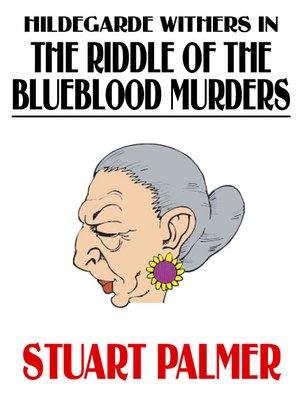 cover image of The Riddle of the Blueblood Murders